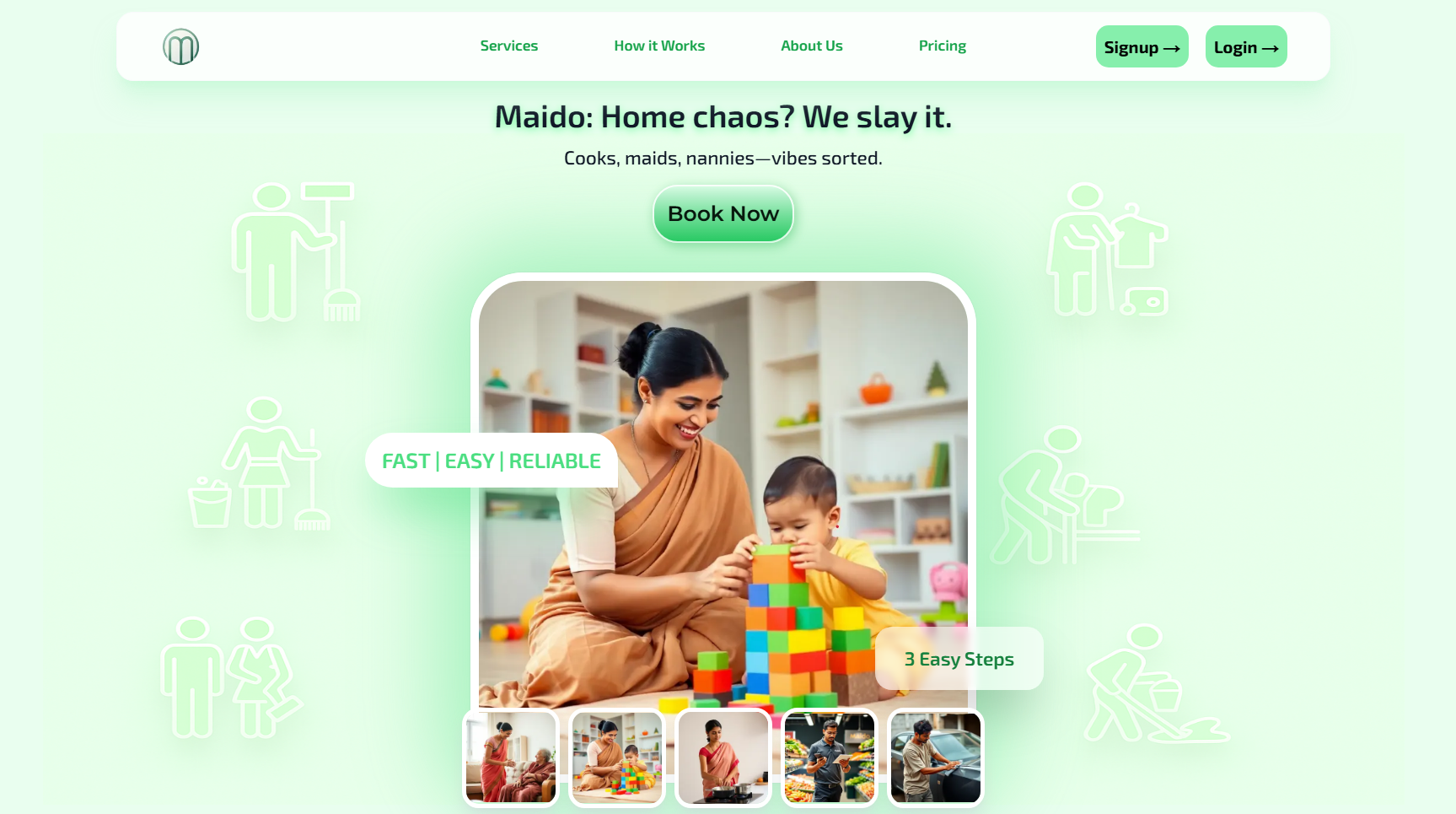 Maid Booking Platform